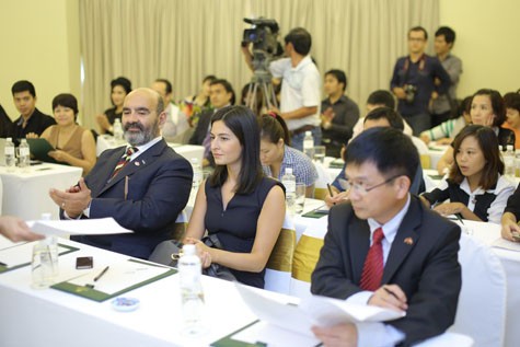 Trong buổi họp báo có sự tham gia của Đại sứ hai nước Thổ Nhĩ Kỳ - Việt Nam